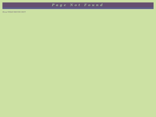not_found screenshot