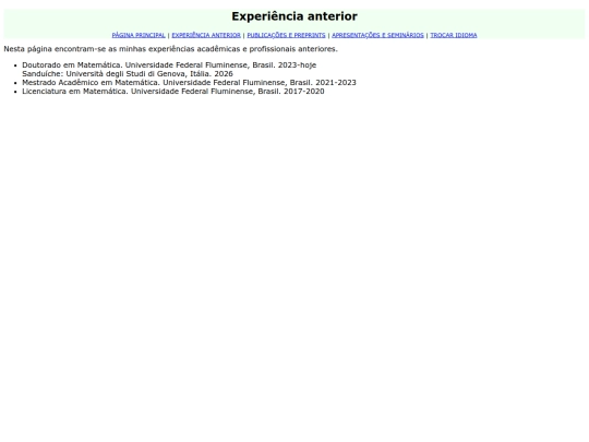 portugues/curriculum screenshot