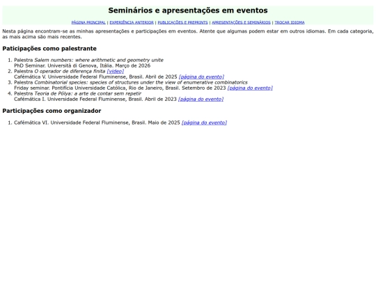 portugues/seminar screenshot