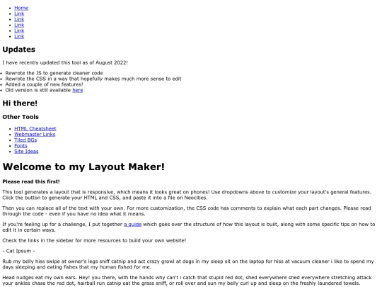 test screenshot