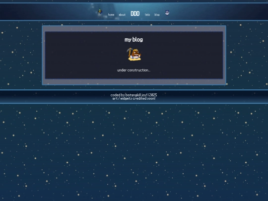 blog screenshot