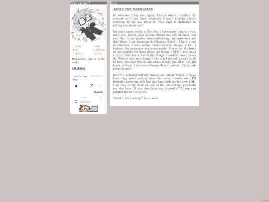 webmaster screenshot
