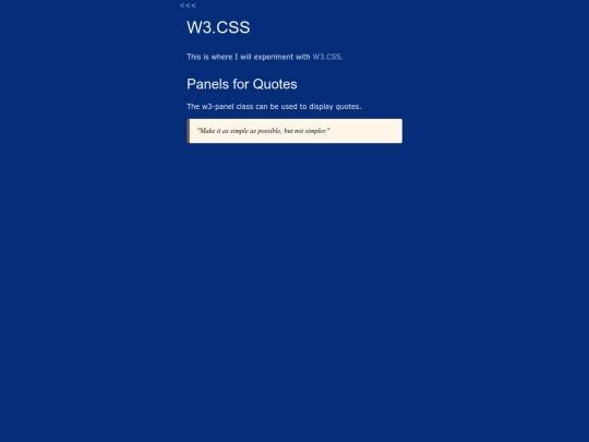w3-css screenshot