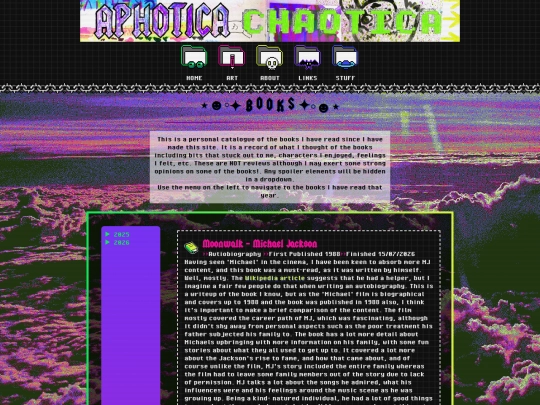 books screenshot