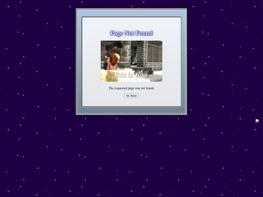 not_found screenshot