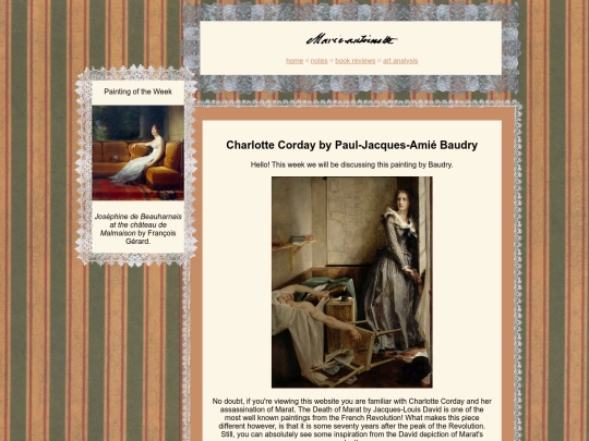 art analysis/1paulbaudreycharlottecorday screenshot