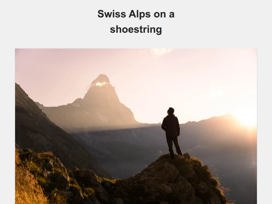 switzerland screenshot