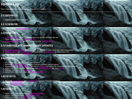 updatelog screenshot