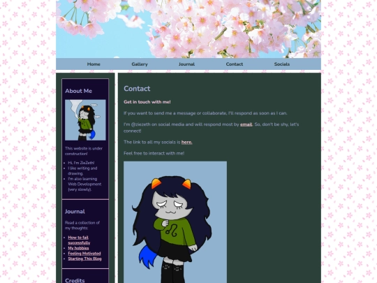 contact screenshot