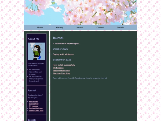 journal screenshot