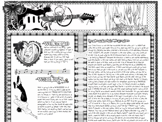 archive/oldblog screenshot