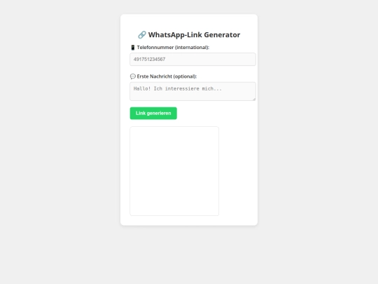 WhatsAppGenerator1107 screenshot