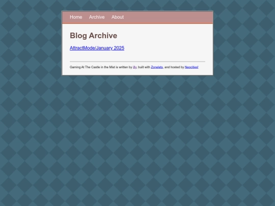 archive screenshot