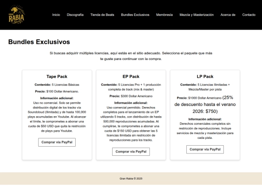 bundles_es screenshot