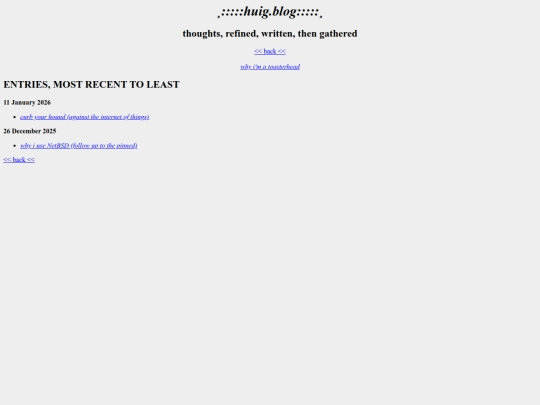 blogindex screenshot