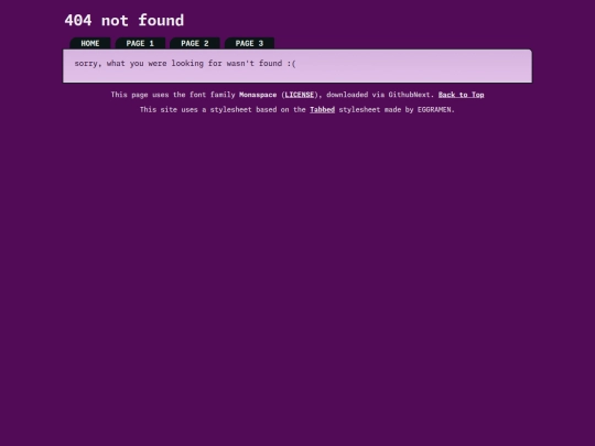 not_found screenshot