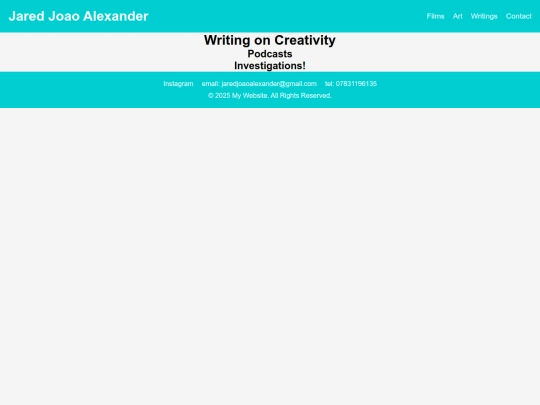 writings screenshot