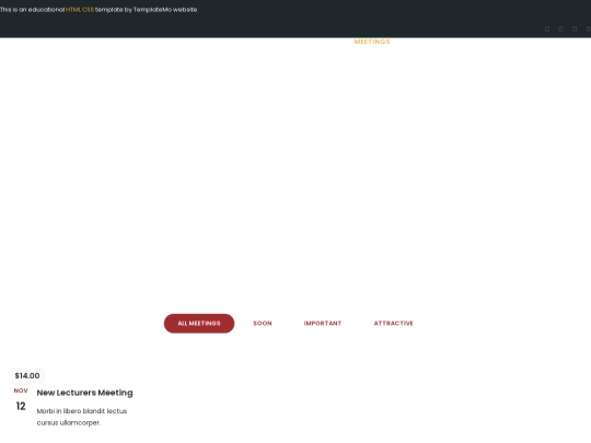 meetings screenshot