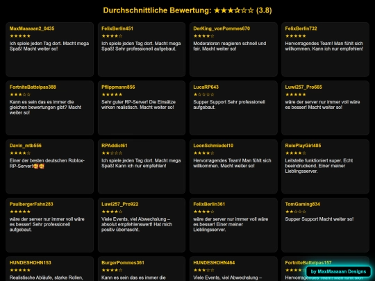 D-RP-Bewertungen screenshot