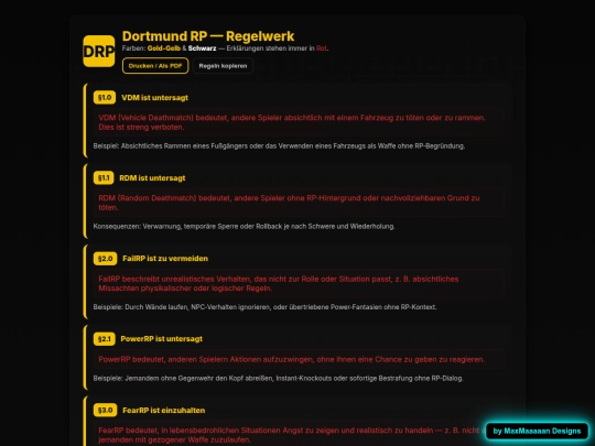 D-RP-Regelwerk screenshot