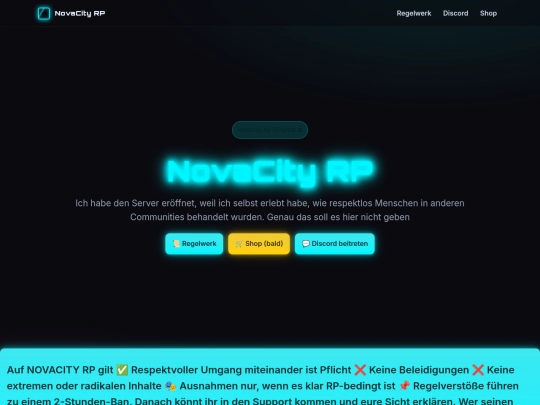 NovaCity screenshot