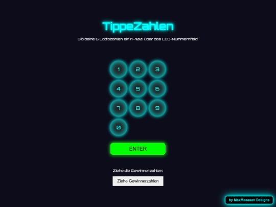 TippeZahlen screenshot