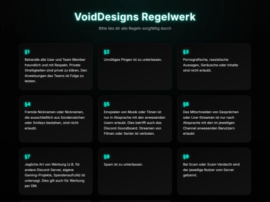 VoidRegelwerk screenshot
