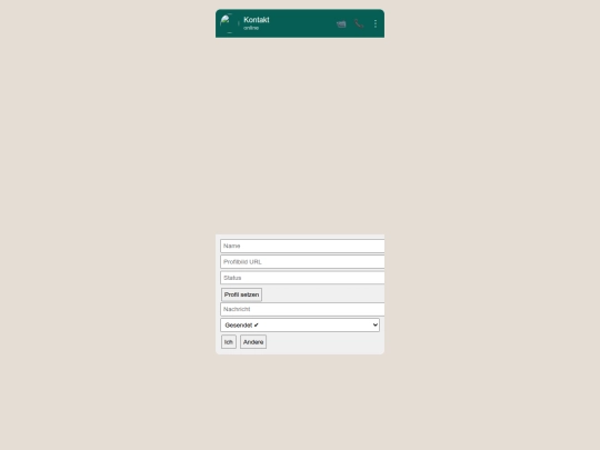 fakeChatWatsapp screenshot