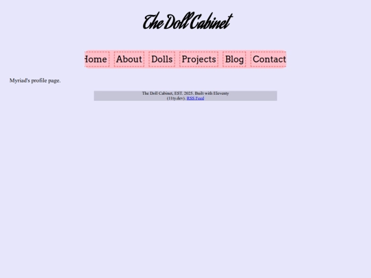 dolls/myriad screenshot