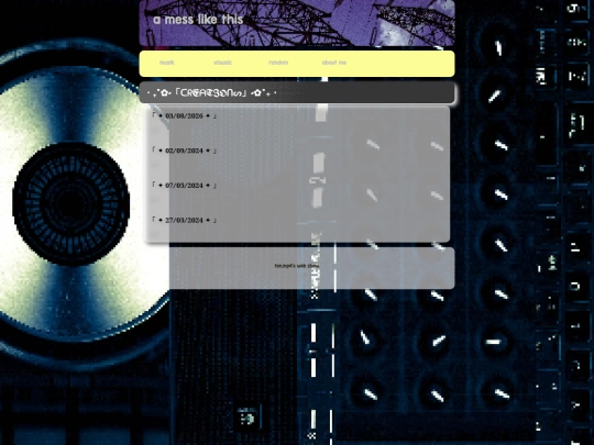 musik/creations screenshot