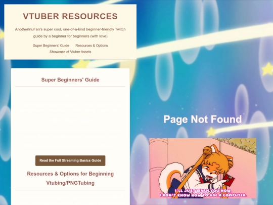 pages/vtuber-resources screenshot