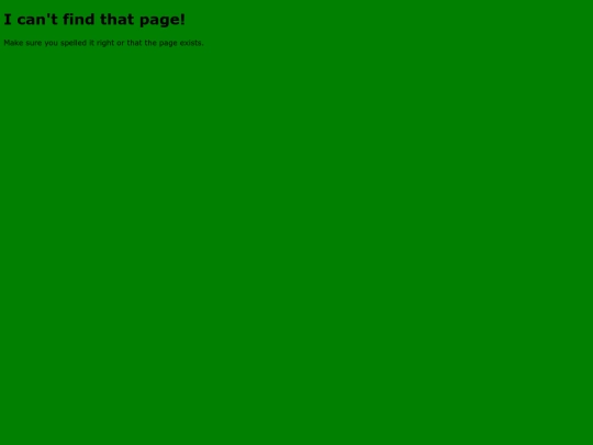 not_found screenshot