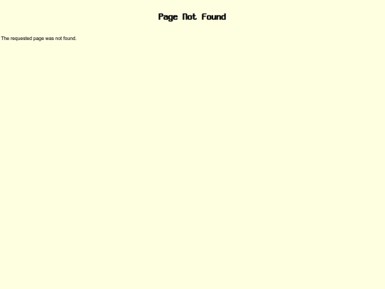 not_found screenshot