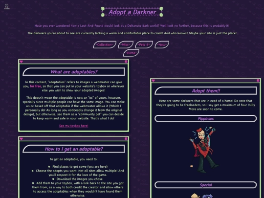 Adoptables screenshot