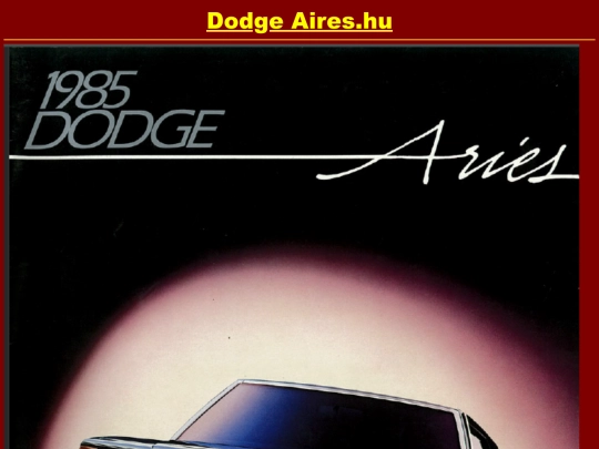 Dodge Aires screenshot