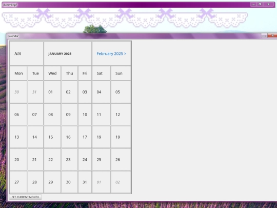 calendars/jan2025 screenshot