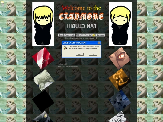 template screenshot