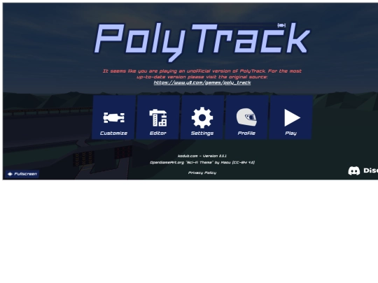 games/polytrack-v0-5-1 screenshot