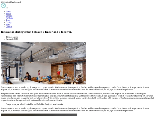 source/blog-single screenshot
