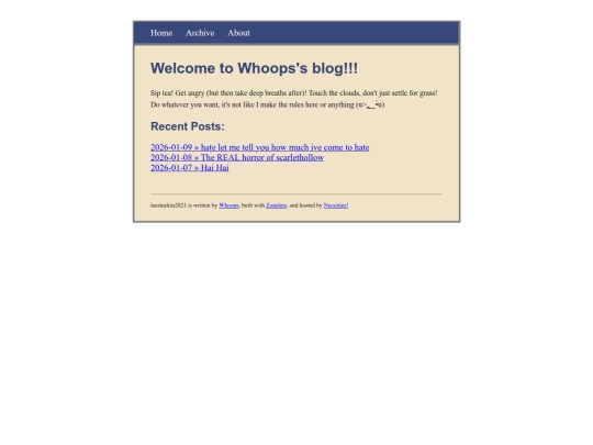 index screenshot