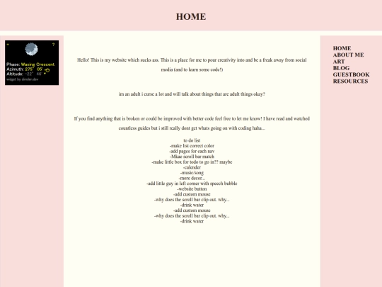 test screenshot