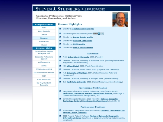 resume screenshot