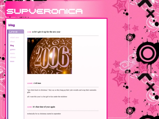 blog screenshot