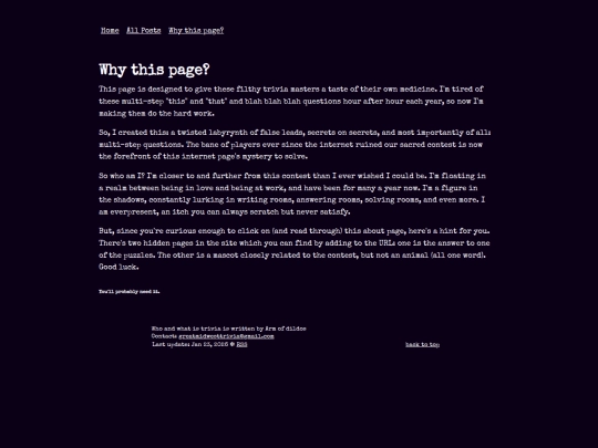 info/about screenshot