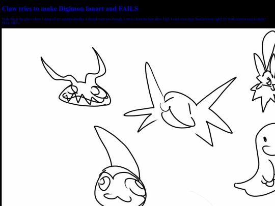 thefanartfordigimon screenshot