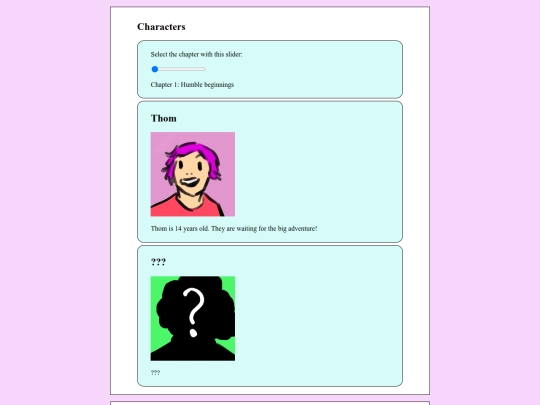 test screenshot