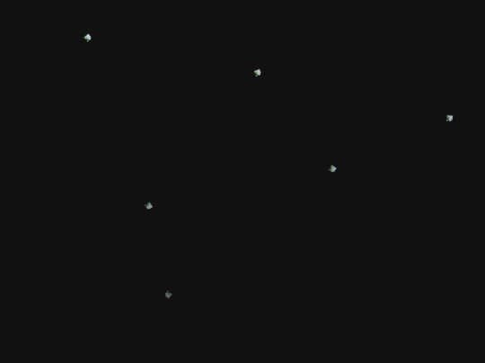 Experiments/rainofquestions screenshot
