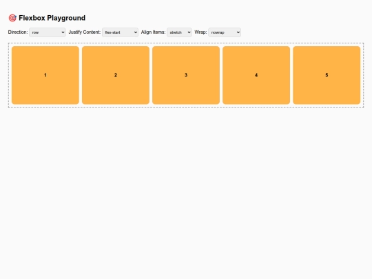 flexboxplayground screenshot