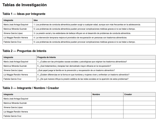 tablas screenshot