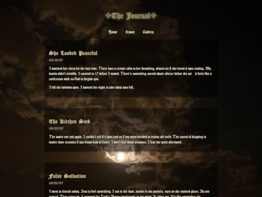 journal screenshot